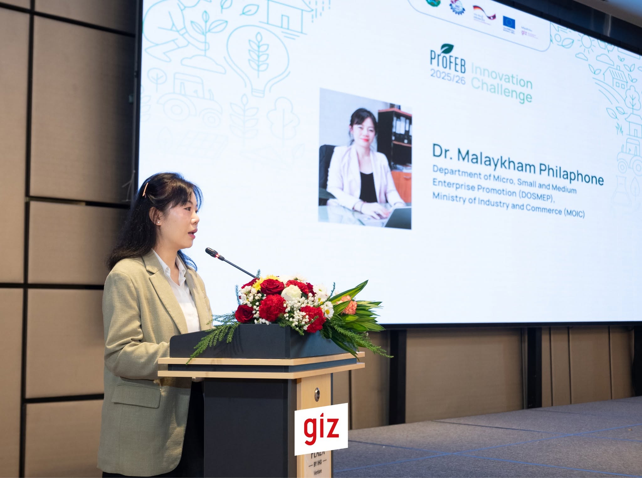 Opening remarks at the ProFEB Innovation Challenge in Vientiane