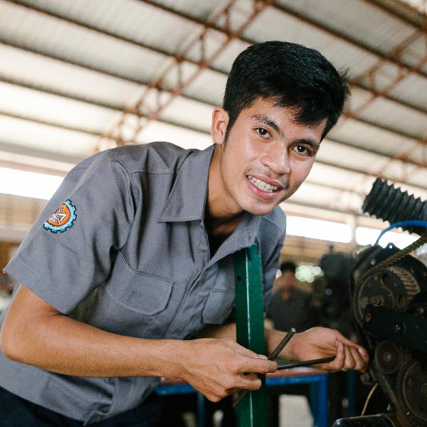 Practical automotive TVET training