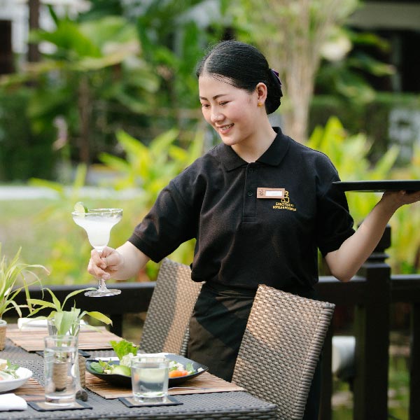 Practical hospitality TVET training