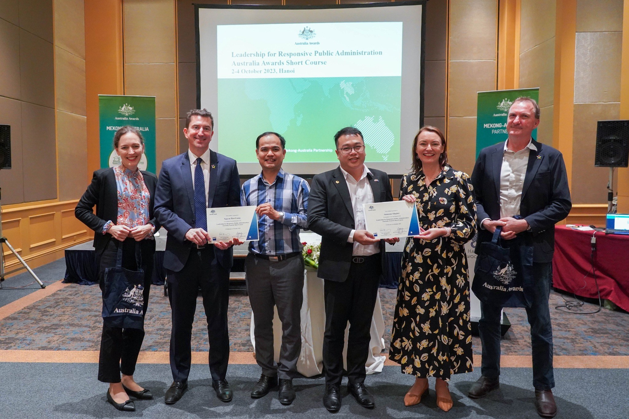 QUT program participants and partners gathered at a regional program component